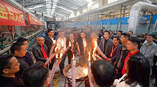 薪火升腾·盛启新程 | 热烈庆祝黄瓜视频在线播放瓷砖2号窑炉点火圆满成功！